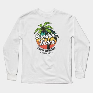 Sunshine beach santa barbara Long Sleeve T-Shirt